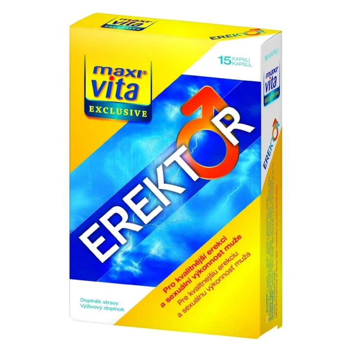 Maxi Vita Exclusive Erektor 15 kapslí